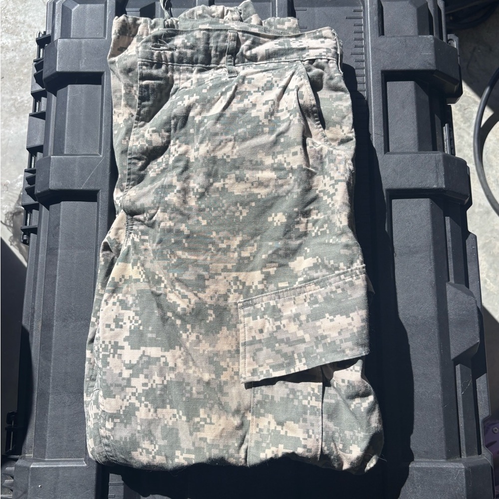 Us army digital fatigue uniform pants